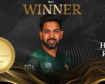 Haris Rauf Wins Icc Player Of The Month Award