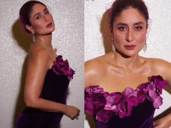 Kareena Kapoors Bold Purple Gown Turns Heads At Red Sea Film Festival