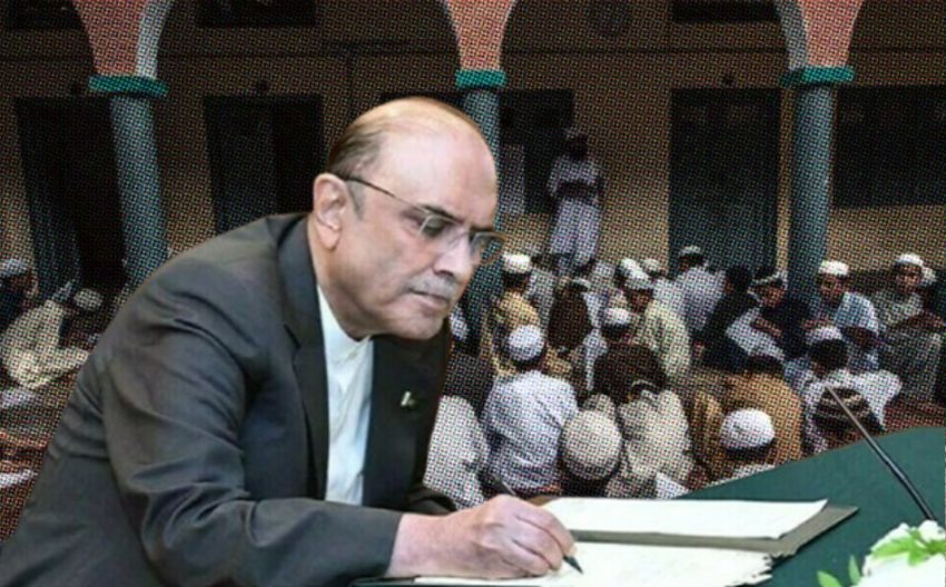 Madrassa Registration Bill Finally Becomes Law After President Zardaris Assent