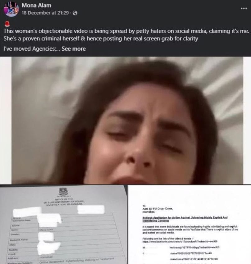News anchor Mona Alam speaks out after explicit video leaked online