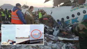 Russia Bound Passenger Plane Crashes In Kazakhstan Leaving Over 40 Dead