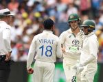 Virat Kohli Fined For Bumping Australian Batter Kontas Shoulder