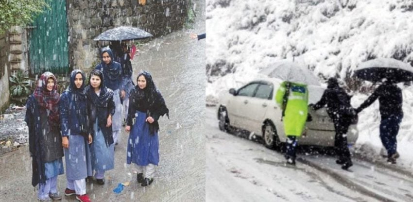 Weather Update Cold Wave To Grip Pakistan As Met Office Predicts Cold Wave In Rain Snowfall