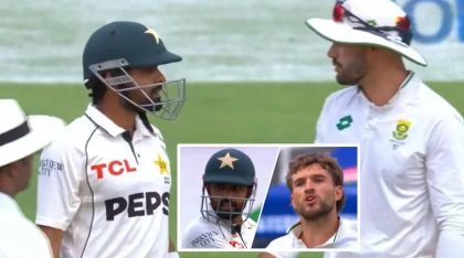 Babar Azam And Wiaan Mulders Heated Confrontation Goes Viral During Cape Town Test