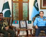 Bangladeshi Defence Delegation Calls On Pakistan Air Chief Marshal Zaheer Sidhu