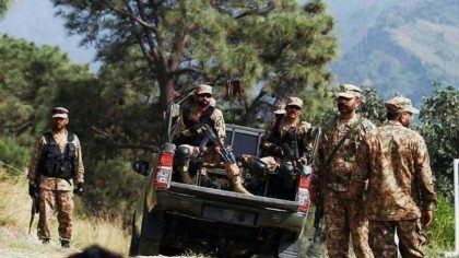 Five Terrorists Killed In Zhob Ispr