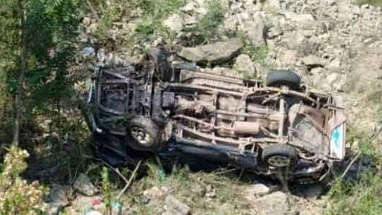 Four Die As Jeep Falls Into Gorge In Swat