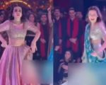 Hania Aamir Yashma Gill Break The Dance Floor With Killer Moves At Wedding