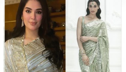 Maryam Nawazs Daughter Mahnoor Looks Jaw Dropping In Indian Designers Saree