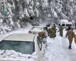 Murree Snowfall Update Tourists Influx In Hill Station Amid Peak Season