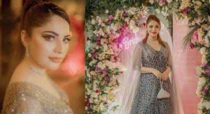 Neelam Muneer Delights Fans With Stunning Bridal Shower Photoshoot