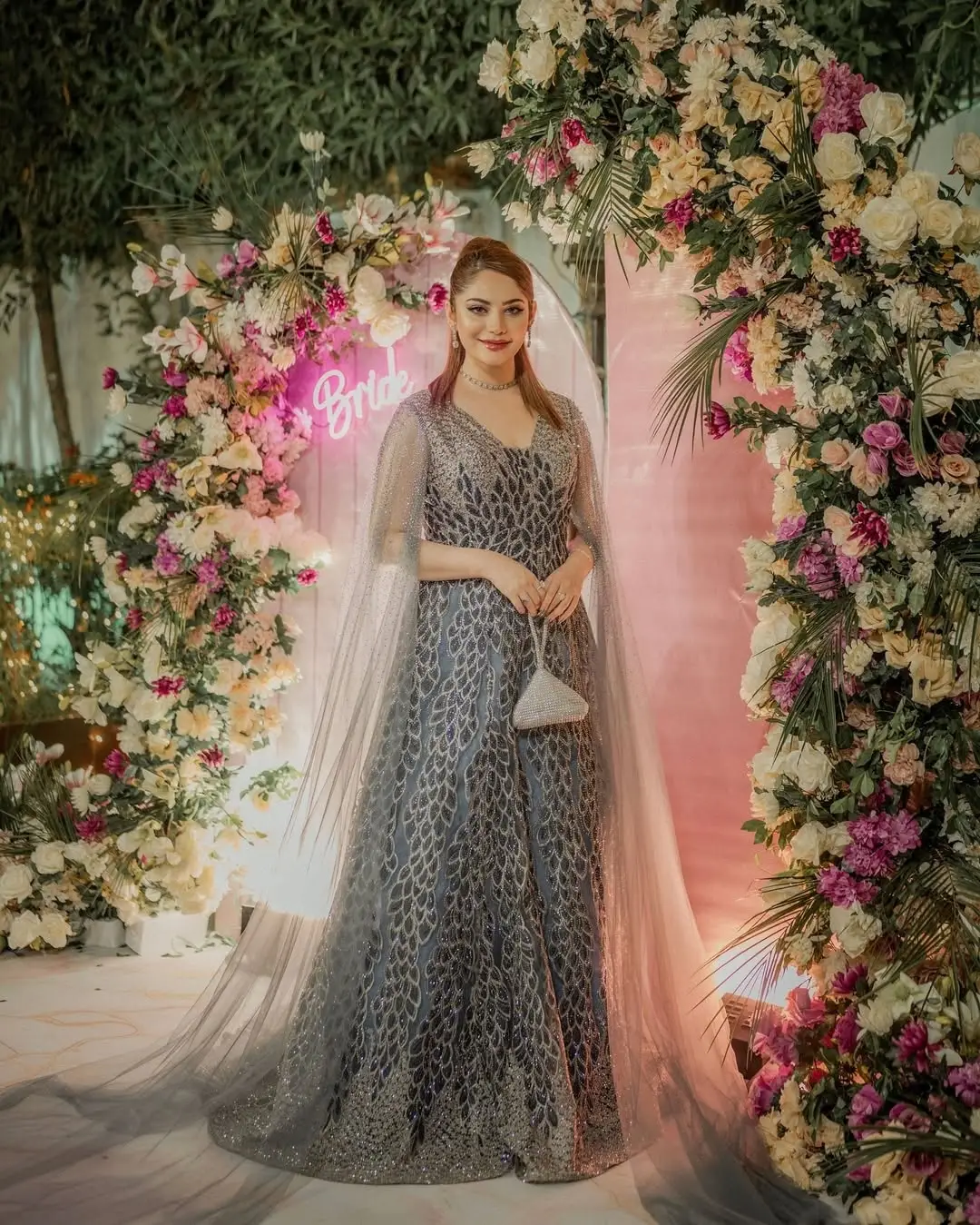 Neelam Munir Delights Fans With Stunning Bridal Shower Photoshoot 