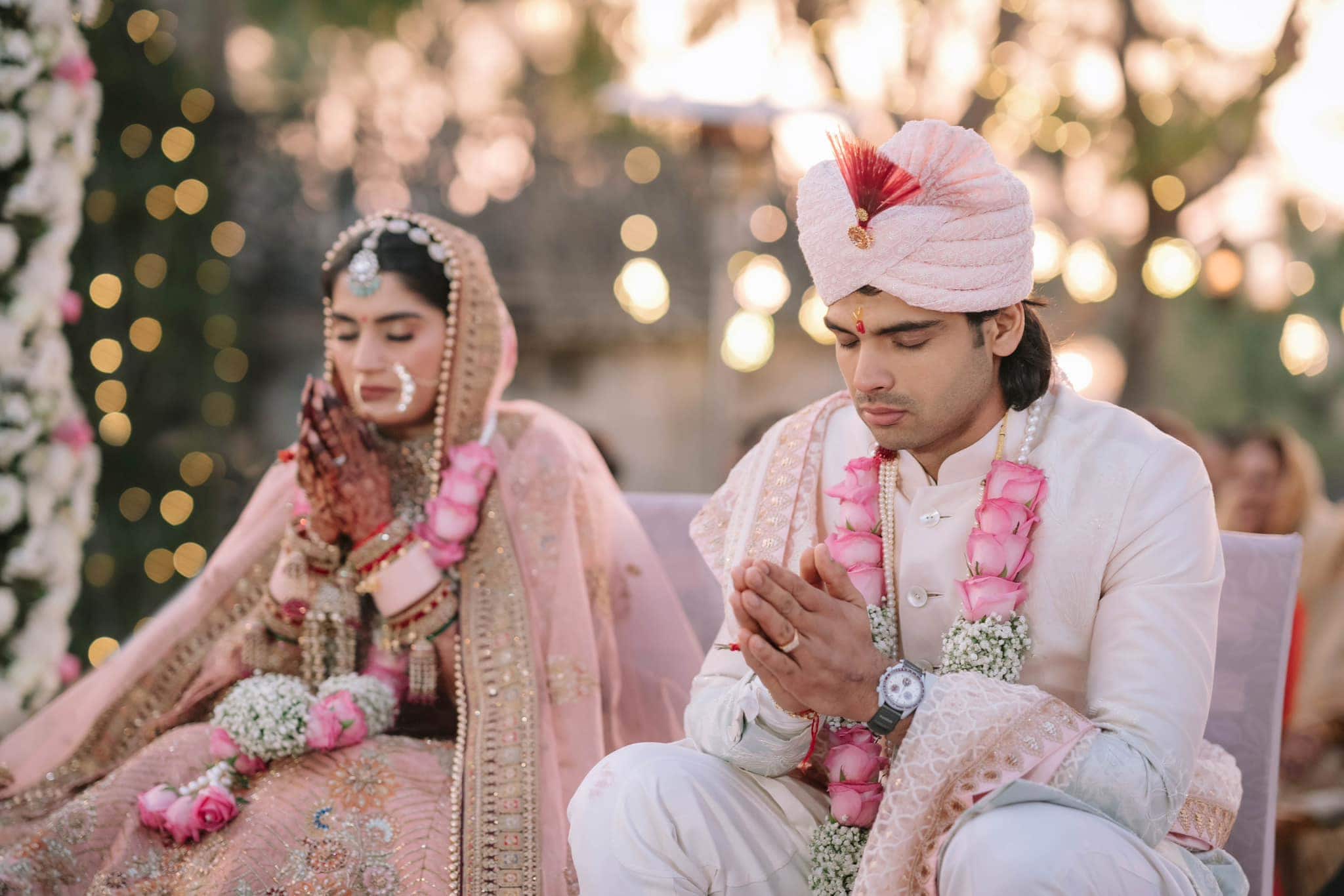 Neeraj Chopras Wedding Pictures Leave Fans In Awe 