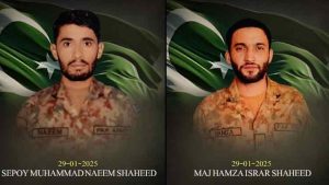 Pakistan Army Major Among Two Martyred Six Terrorists Killed In Waziristan Ibo