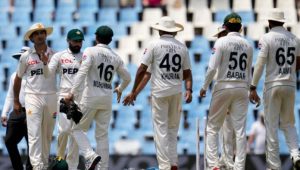 Pakistan Cricket Team Fined For Slow Over Rate In Cape Town Test