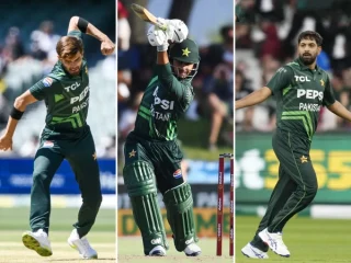 Pakistans Three Players Named In Icc Mens Odi Team Of The Year 2024