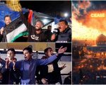 Palestinians Celebrate Gaza Ceasefire But Blood Still Stains The Ground