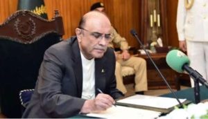 President Zardari Signs Contentious Peca Amendment Bill Into Law Amid Protests