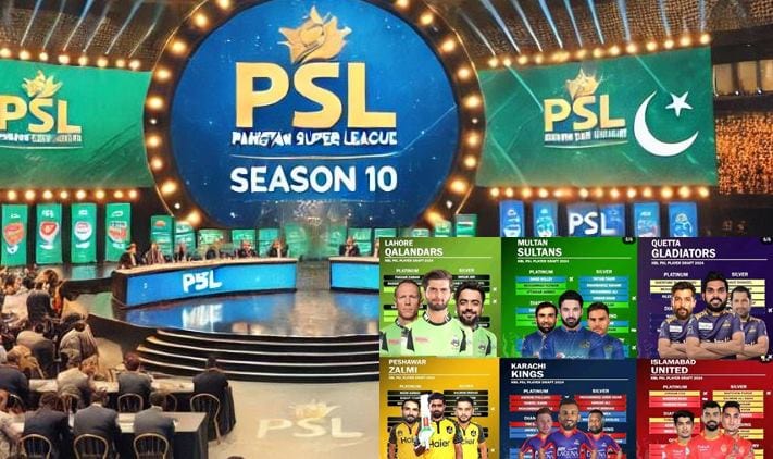 Psl 10 Draft Check Full List Of Players Picked By All Franchises