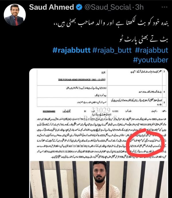 Rajab Butt Or Bhatti Truth Behind Tiktok Stars Identity Revealed In New Revelations 