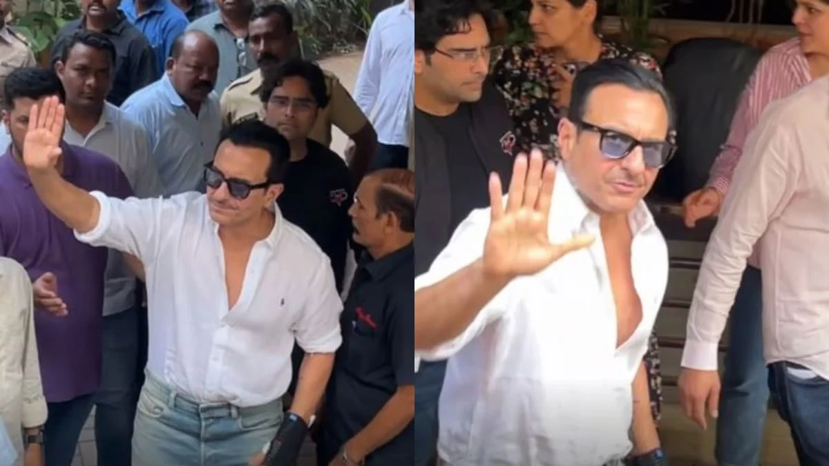 Saif Ali Khan Discharged From Hospital Forst Appearance Goes Viral 