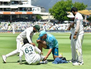 Saim Ayub Injured During Second Test Against South Africa