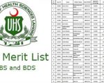 Uhs 2025 Merit List College Wise Full List With Aggregate