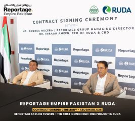 Andrea Nucera Managing Director Of Reportage Group Signs Landmark Aed 1 Billion Agreement With Ruda In Abu Dhabi To Transform Pakistans Real Estate Landscape