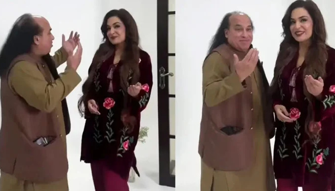 Chahat Fateh Ali Khan And Actress Meeras Video Goes Viral