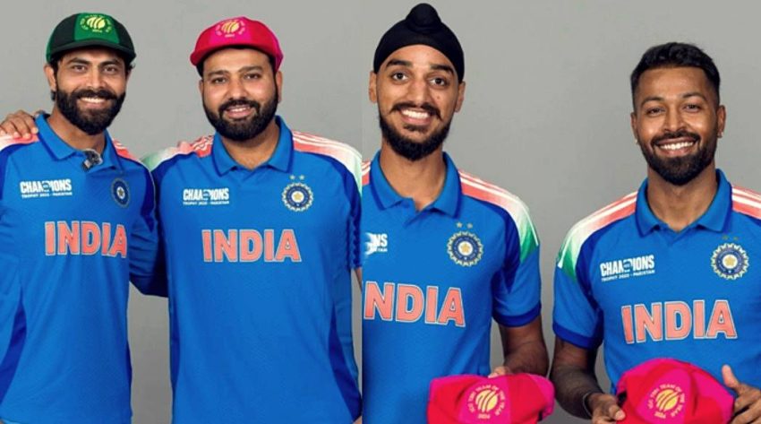 Indias Champions Trophy Jersey Features Pakistan And It Has Everyone Talking