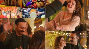 Inside Colorful Dholki Event Of Gohar Rasheed And Kubra Khan See Pics