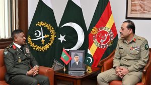 Maldives Defence Chief Meets Coas Munir