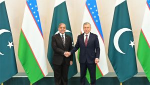 Pm Shehbaz Sharif Meets Uzbek President To Boost Regional Cooperation Trade