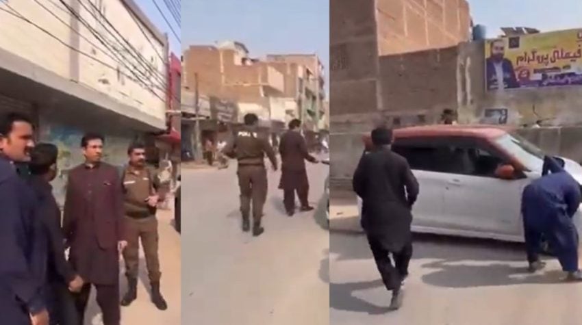 Sadiqabad Assistant Commissioner Under Fire For Puncturing Tires Of Vehicles In No Parking Zone