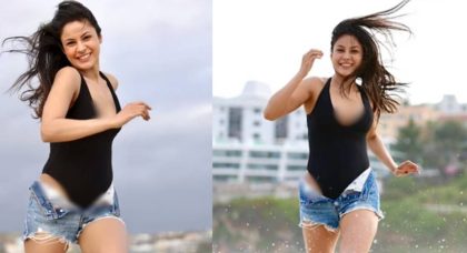 Shehnaaz Gill Turns Up Heat With Sizzling Beach Look See Pictures