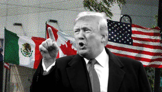 Trumps Trade War Intensifies As Canada China Mexico Vow Retaliatory Tariffs