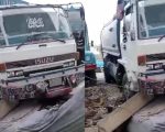 Water Tanker Crashes Into Karachi Apartment Complex Video Goes Viral