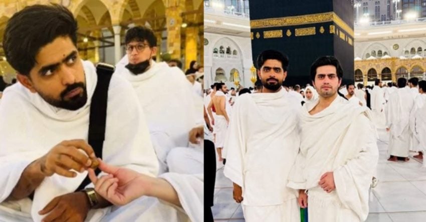 Babar Azam Enjoys Spiritual Moment In Makkah Amid Backlash Over Exclusion From Squad