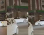 Drift Gone Wrong Reckless Driver Hits Bikers On Karachis Tariq Road Video