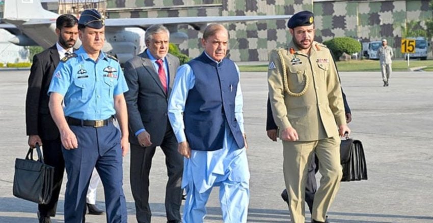 Pak Pm Shehbaz Heads To Saudi Arabia For Key Talks With Crown Prince Mbs