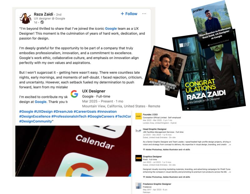 Pakistani Influencer Raza Zaidi Misleads Public With Fake Google Job Appointment 