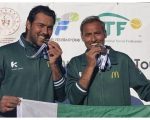 Pakistans Aisamul Haq Aqeel Khan Win Itf Masters World Championship