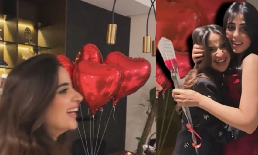 Saboor Ali Rings In Her 30th Birthday With Heartwarming Surprise From Yashma Gill