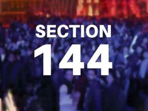 Section 144 Imposed In Peshawar For One Month