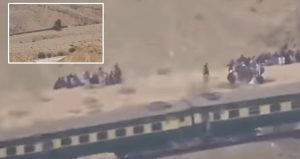 Shocking Footage Goes Viral Showing Bla Militants Attacking Train And Taking Hostages