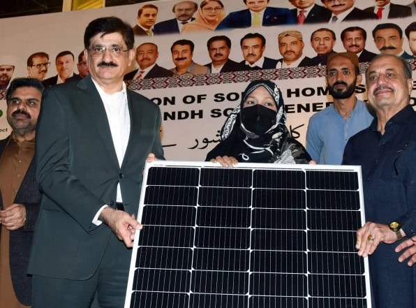 Sindh Govt Launches Solar Home System Project For Low Income Households