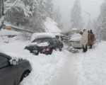 Tourists Barred From Entering Galiyat Due To Heavy Snowfall