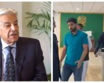 Whats The Purpose Haris Raufs Meeting With Khawaja Asif At Parliament House Raises Eyebrows