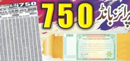 750 Prize Bond April Draw 2025 Full Prize Winners List Revealed