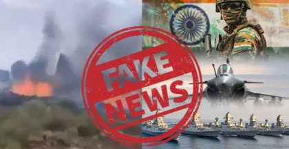 Fact Check No Indian Air Force Did Not Shoot Down Pakistani F 16 Near Sialkot